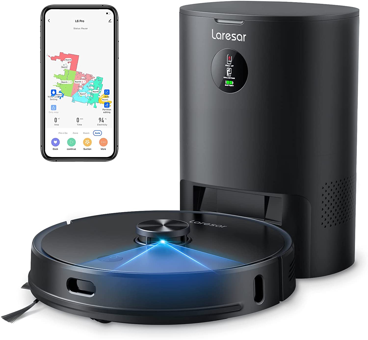 laresar l6 saug und wischroboter