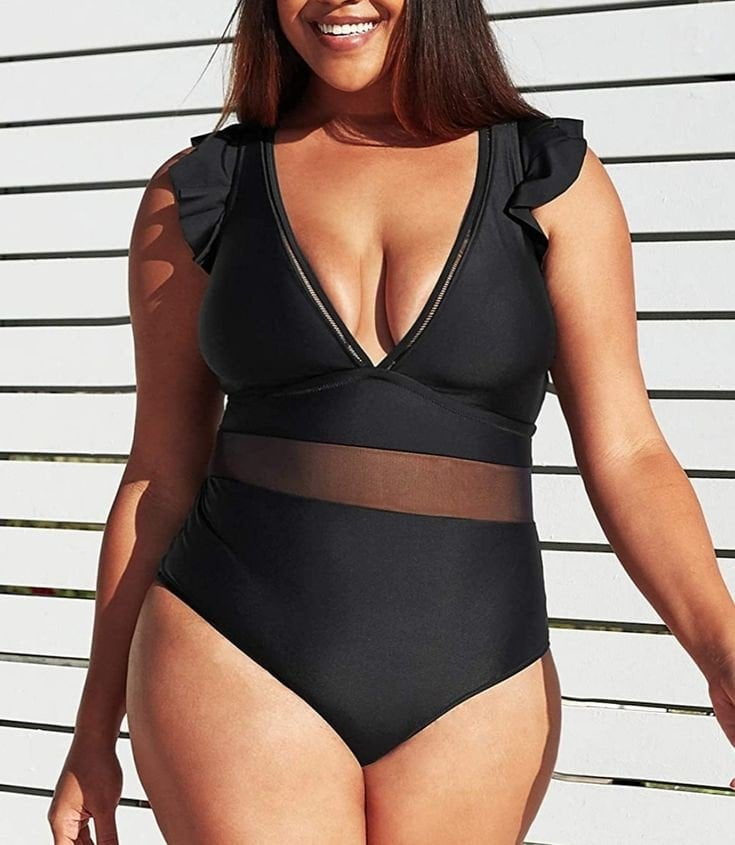 bauchkaschierende bikinis und badeanzüge